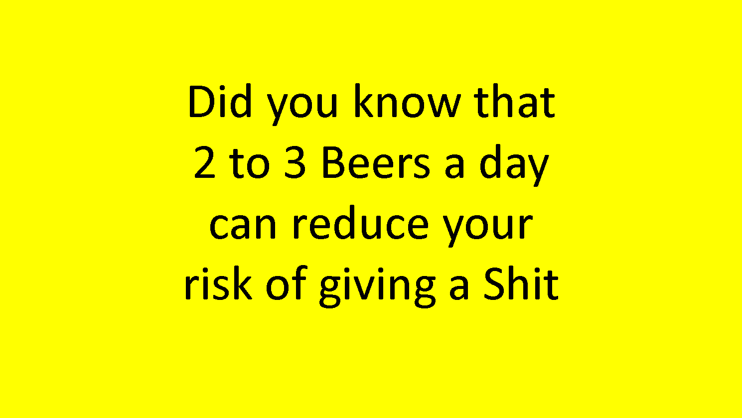 2 to 3 Beers